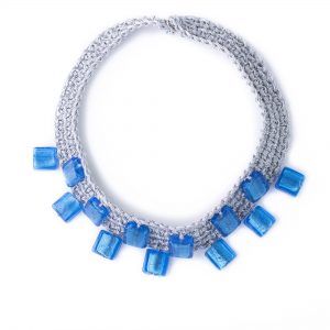 Nitho Murano blue necklace