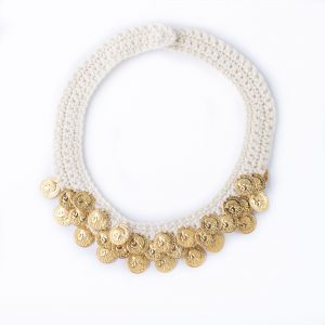 Nitho vintage coin necklace