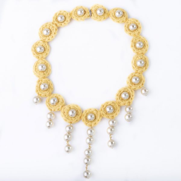 Nitho vintage yellow necklace