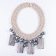 Nitho shells & pearls necklace