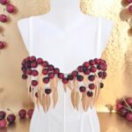 Nitho cherry gold corset TP26005